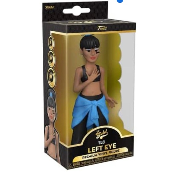 Funko Pop! Vinyl Gold: TLC - Left Eye - 5" Premium Vinyl Figure New in Box - Picture 2 of 11